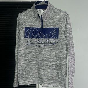 Victoria secret PINK half zip sweatshirt